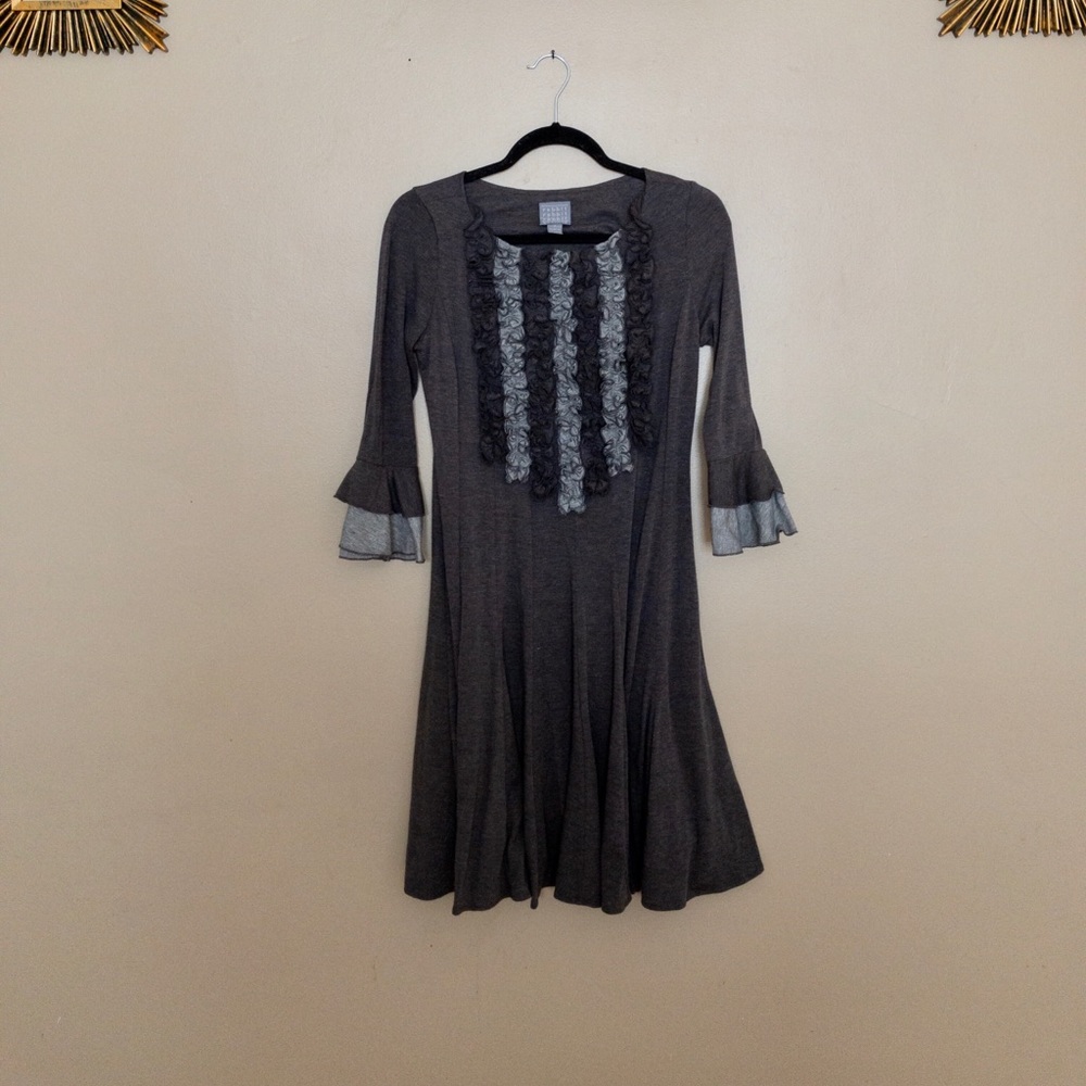 RABBIT RABBIT RABBIT long grey dress